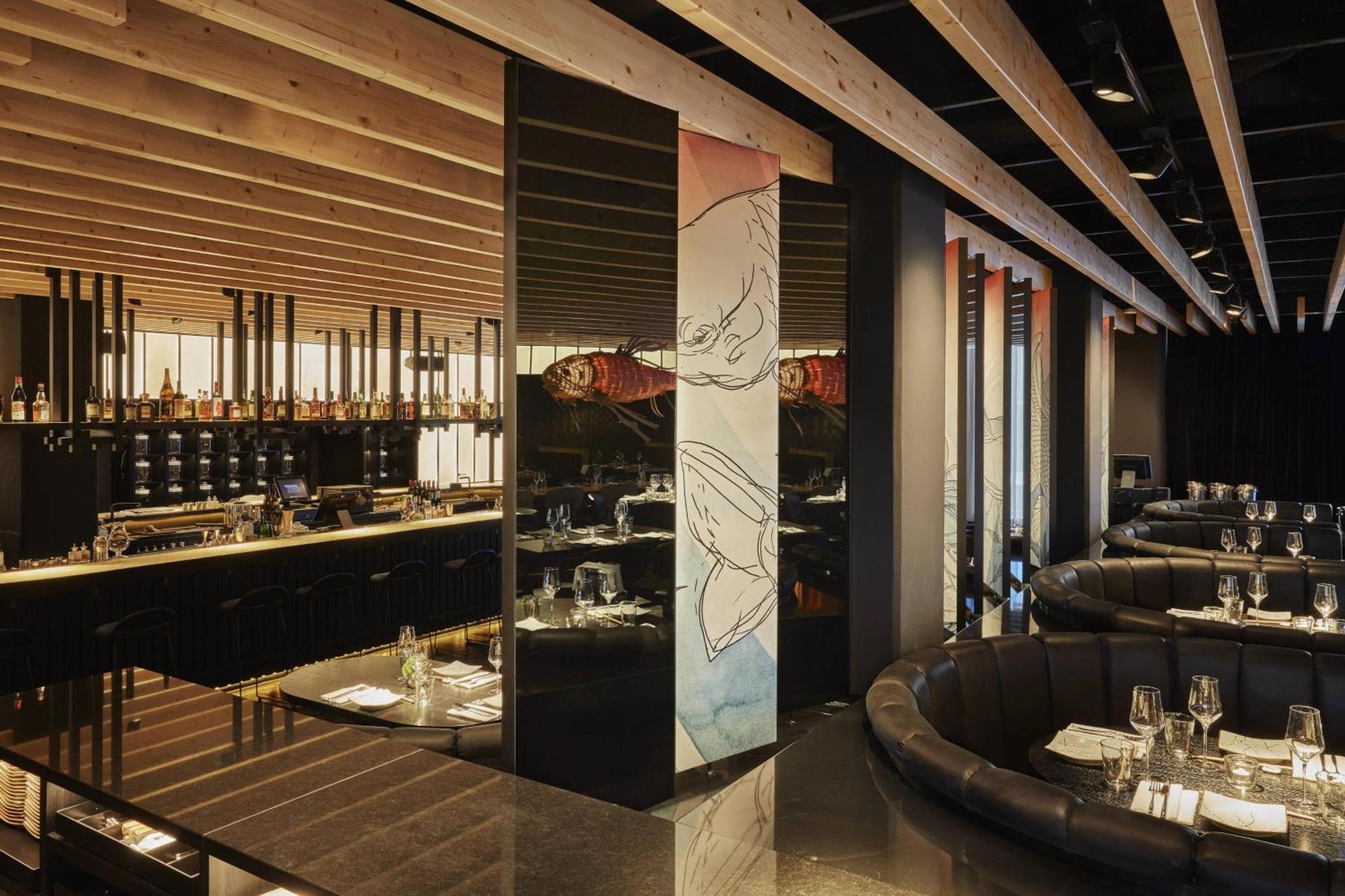 Roomers Munich, Autograph Collection Exterior foto The interior of the restaurant
