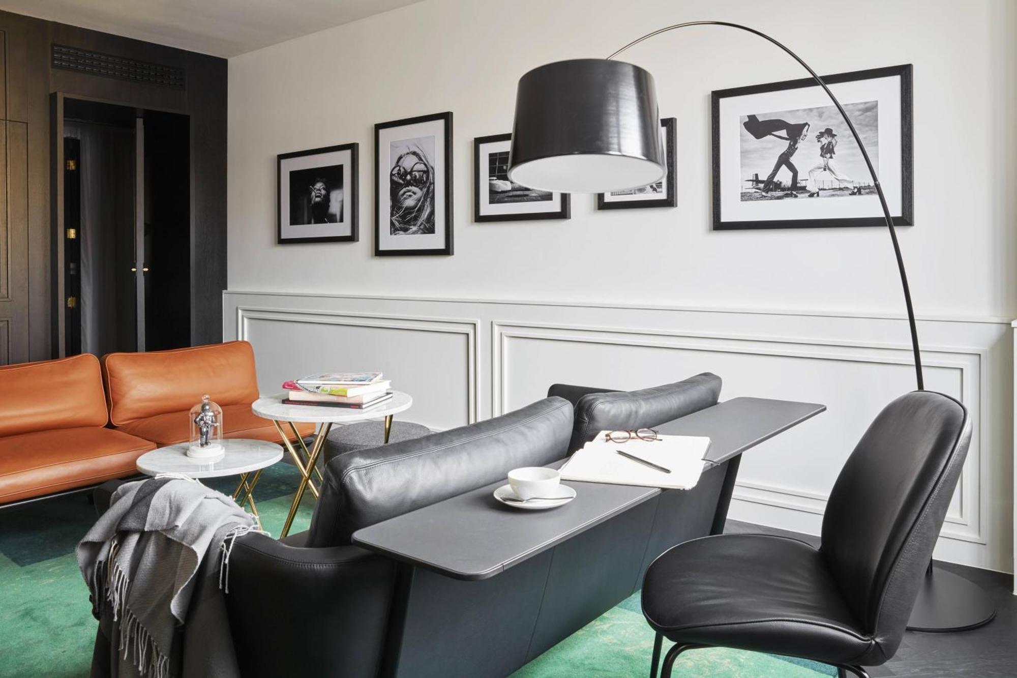 Roomers Munich, Autograph Collection Exterior foto The interior of the hotel